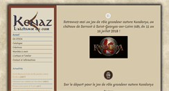 Desktop Screenshot of kenaz.fr